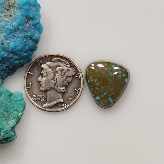Kingman Red Web Turquoise