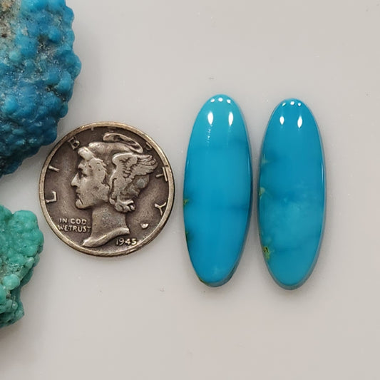 Kingman Hardy Pit Turquoise Pair