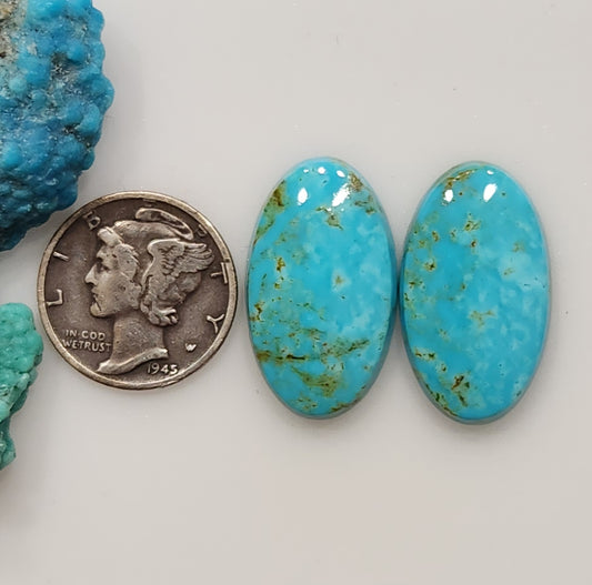 Kingman Turquoise Pair