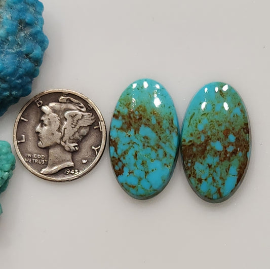 Kingman Turquoise Pair