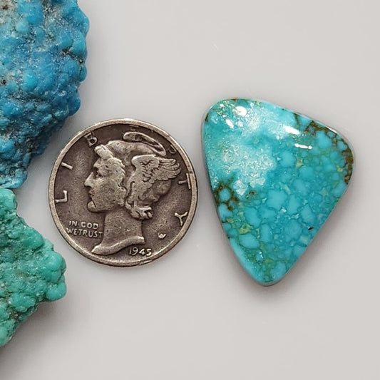 Kingman Red Web Turquoise