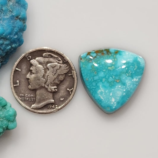 Kingman Red Web Turquoise